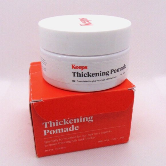 KEEPS Hair Thickening Pomade Matte Finish Medium Hold 3.0oz/85g NIB - Picture 1 of 1